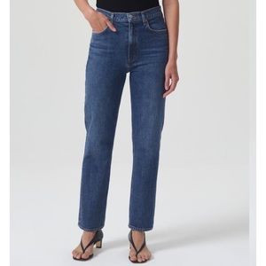 AGOLDE High rise Stovepipe 28